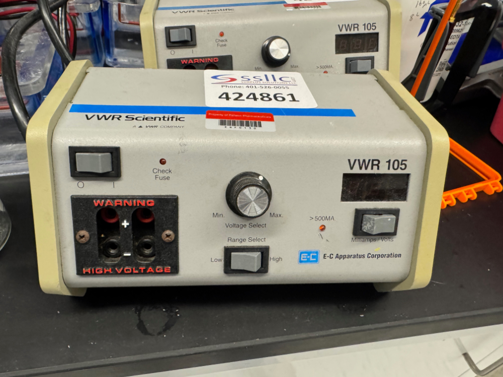 Image of VWR 105 Electrophoresis Power Supply